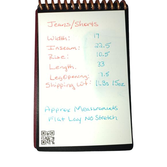 Vigoss The Chelsea Capris Womens 13/14 Blue Denim Grandmacore Westerncore Casual - Picture 9 of 9